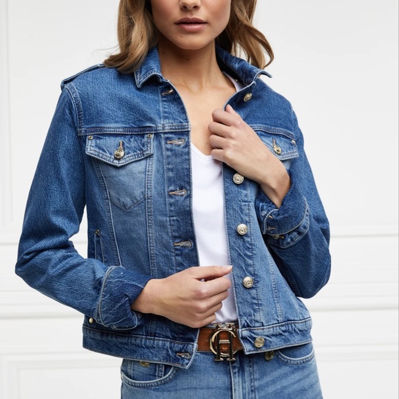 HOLLAND COOPER Denim Jacket size XS NEW W/ TAG - Picture 5 of 11